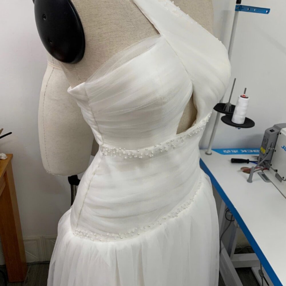 SouliaDream / White Goddess Dress / Women's Large - Picture 9 of 10